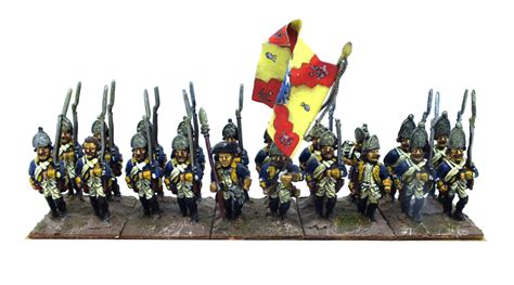 25/28mm pro-painted metal Seven Years War British? Grenadiers …