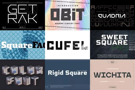 25+ Best Geometric Fonts - Design Shack - muktibox.com