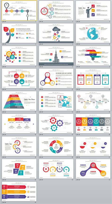 25+ Best Infographic presentation PowerPoint templates on Behance