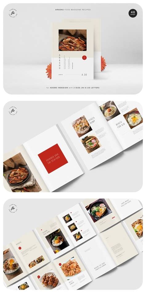 25+ Cookbook Templates for Adobe InDesign Visual Arts & Identity