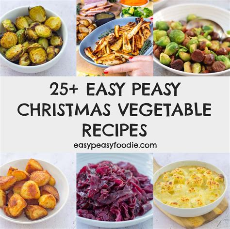 25+ Easy Christmas Vegetable Recipes - Easy Peasy Foodie