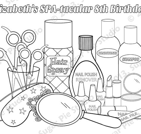 25+ Excellent Photo of Makeup Coloring Pages