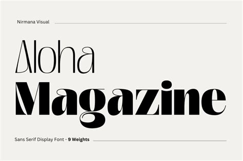 25+ Font Majalah Terbaik untuk Judul & Desain Sampul yang Bergaya - muktibox.com