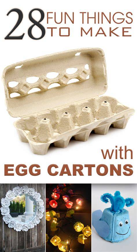 25+ Fun Things to Make with Egg Cartons - DIY to Try - raincitystudios.com