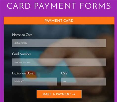 25+ Free Credit Card Payment Form HTML & CSS