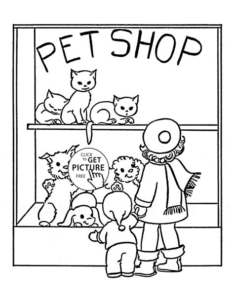 25+ Inspiration Image of Pet Coloring Pages