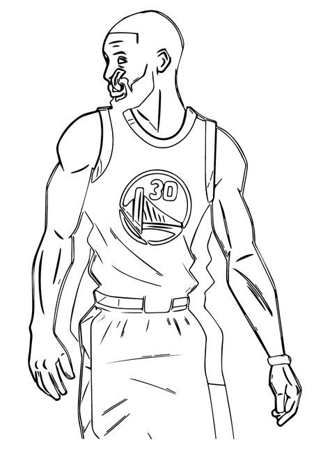 25+ Inspired Photo of Stephen Curry Coloring Pages