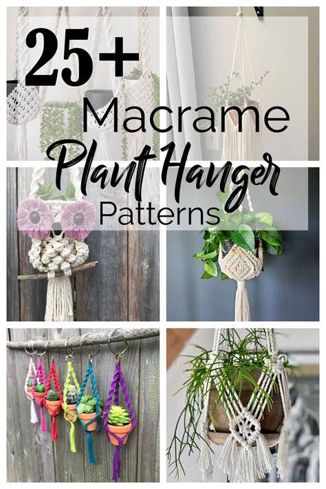 25+ Macrame Plant Hanger Patterns - Adventures of a … - raincitystudios.com