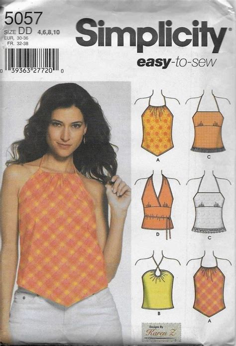 25+ Marvelous Picture of Halter Top Sewing Pattern