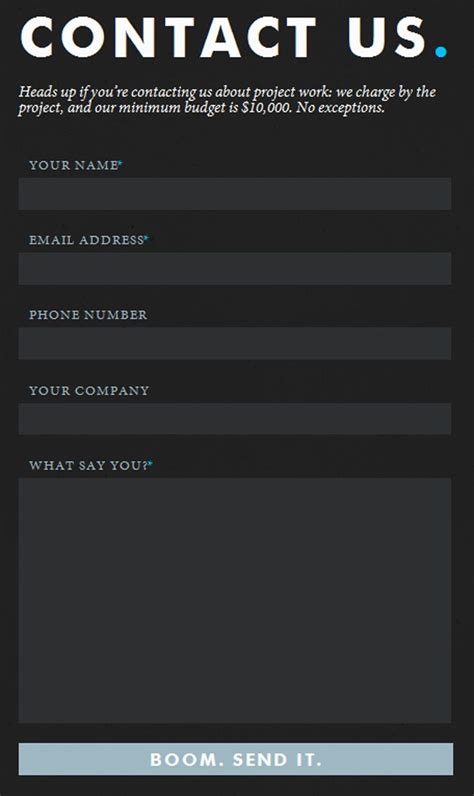 25 Amazingly Creative Contact Forms Web Design Ledger Web design