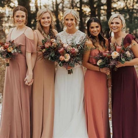 25 Beautiful Fall Bridesmaid Dresses for Autumn …