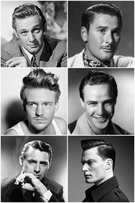 25 Best 1940 Mens Hairstyle Home, Family, Style and Art Ideas