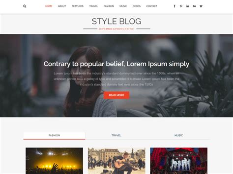 25 Best Free Blog HTML Website Templates 2023 DigitalTemplateMarket