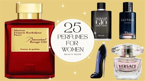 25 Best Perfumes for Women baccarat rouge 540