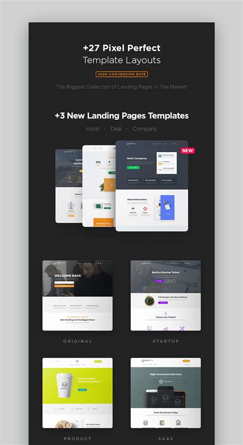 25 Best Responsive HTML5 Landing Page Templates for 2020