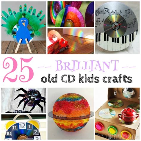 25 Brilliant Recycled CD Kid Crafts - Play Ideas