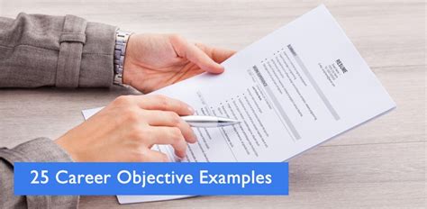 25 Career Objective Examples iFastJob