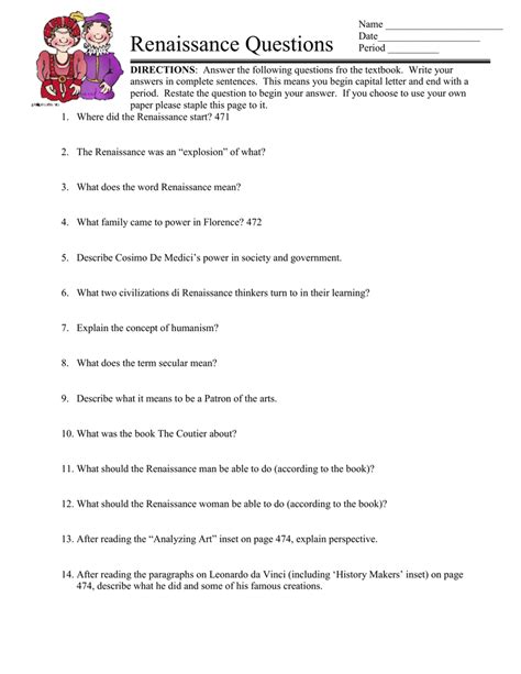 25 Choices renaissance art questions and answers You Can Save It For