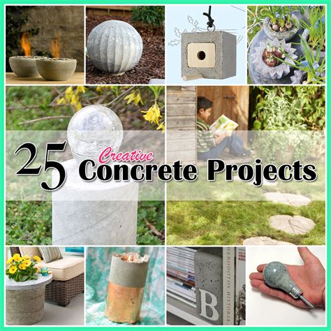 25 Creative Concrete Projects - The Cottage Market