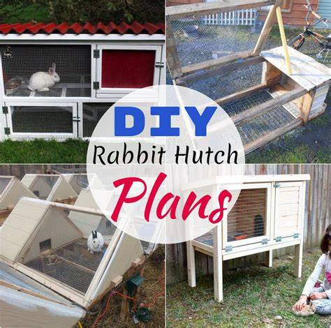 25 DIY Rabbit Hutch Plans - Mint Design Blog - raincitystudios.com