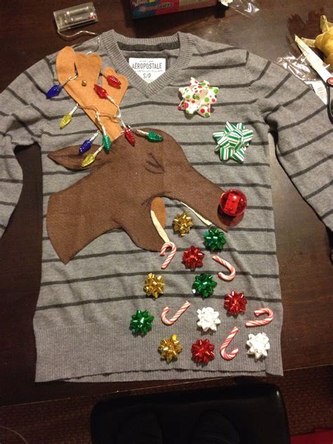 25 DIY Ugly Christmas Sweater Ideas + Instructions