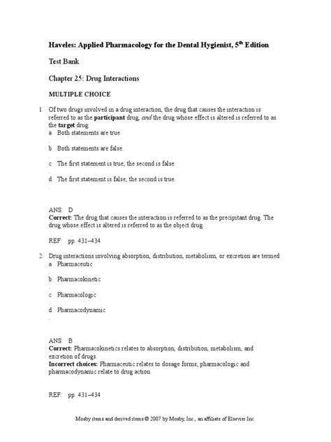 25 Drug Interactions Questions PDF Pharmacology Aspirin