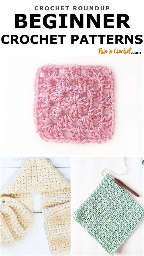 25 Easy Crochet Patterns For Beginners