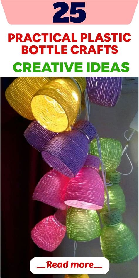 25 Fun and Practical Plastic Bottle Crafts For Home … - raincitystudios.com