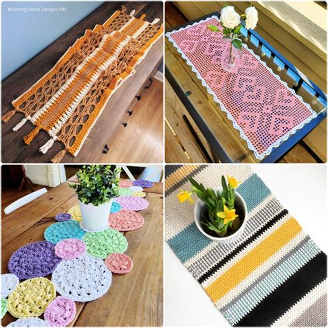 25 Free Crochet Table Runner Patterns {Pattern PDF}