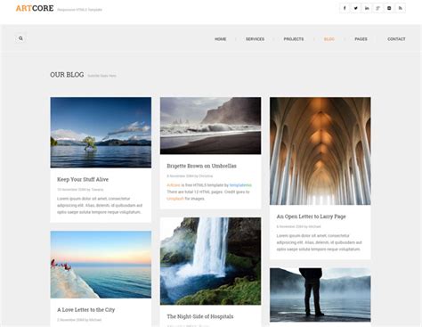 25 Free Responsive Html5 Templates For 2014 Code Geekz