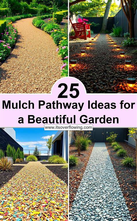 25 Mulch Pathway Ideas for a Beautiful Garden - Its Overflowing - raincitystudios.com