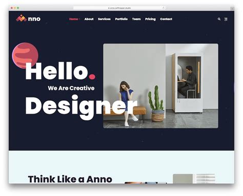 25 Minimal HTML5 Parallax Website Templates 2022 Colorlib