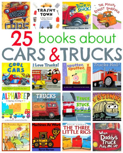 25 Picture Books About Cars And Trucks - No Time For Flash …