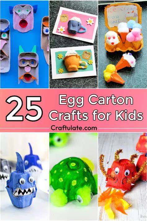 25 Recycled Egg Carton Art Projects for Kids - The … - raincitystudios.com