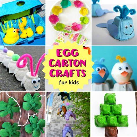 25 Recycled Egg Carton Crafts for Kids - raincitystudios.com