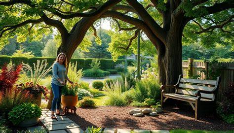 25 Stunning Garden Under Tree Ideas That Transform Shady Dead Zones ... - raincitystudios.com