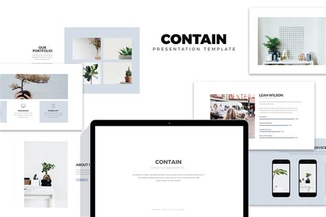 25 Simple Powerpoint Templates With Clutter Free Design Design Shack