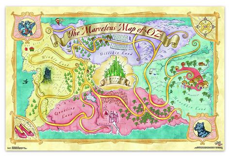 25 Wizard Of Oz Map Maps Database Source