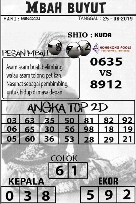 25 agustus 2019 togel hongkong. Depo 50 dapat.