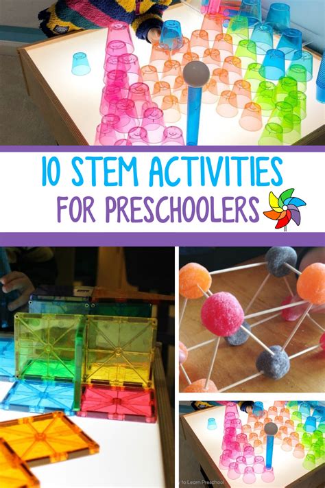 25 Awesome Stem Activities For Preschoolers Little Bins Prek Science - Prek Science