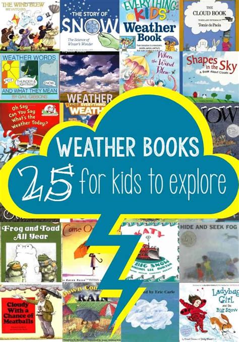 25 Best Books About Weather For Preschoolers Homeschool Weather Books For Kindergarten - Weather Books For Kindergarten