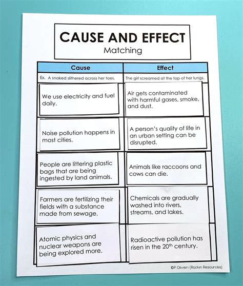 25 Cause And Effect Lesson Plans Students Will 4th Grade Cause And Effect - 4th Grade Cause And Effect
