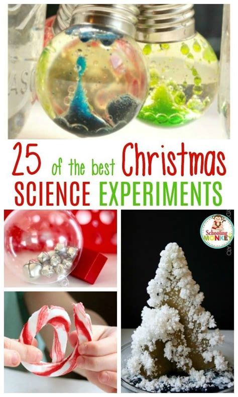 25 Christmas Science Experiments For Kids Fun Holiday Christmas Science Experiments Preschool - Christmas Science Experiments Preschool