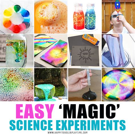 25 Easy Magic Science Experiments Happy Toddler Playtime Science Experiment For Toddlers - Science Experiment For Toddlers