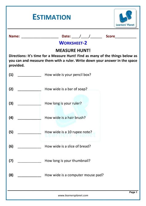 25 Estimation Worksheets For 3rd Grade Softball Wristband Estimation Worksheet 5th Grade - Estimation Worksheet 5th Grade