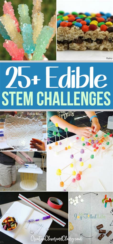 25 Fun Edible Stem Experiments For Kids Learn Science Themed Foods - Science Themed Foods