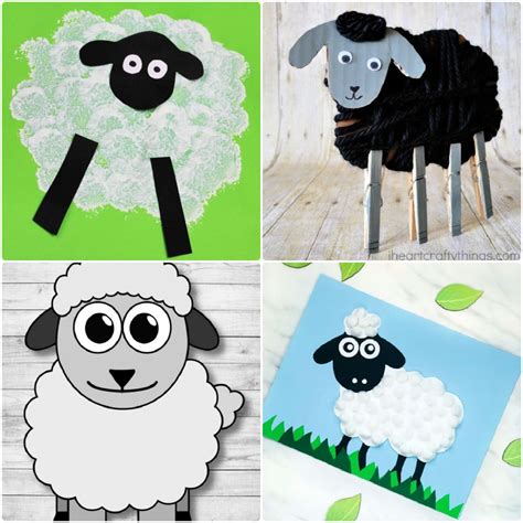25 Fun Sheep Crafts Lamb Craft Ideas For Sheep Template For Preschool - Sheep Template For Preschool