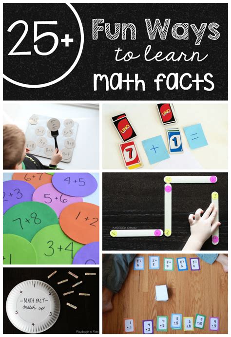 25 Fun Ways To Learn Math Facts The Easy Math Facts - Easy Math Facts