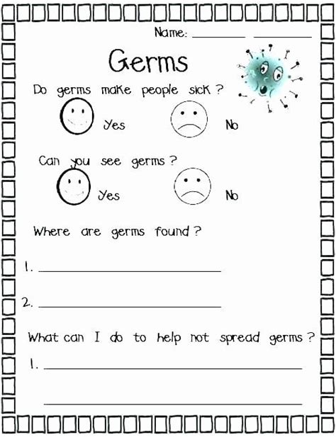 25 Germs Worksheets For Kindergarten Softball Wristband Kindergarten Germs - Kindergarten Germs