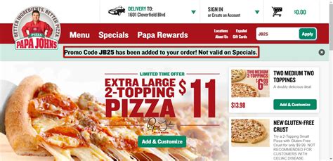 Finds out our Papa John's discount codes to take advantage of